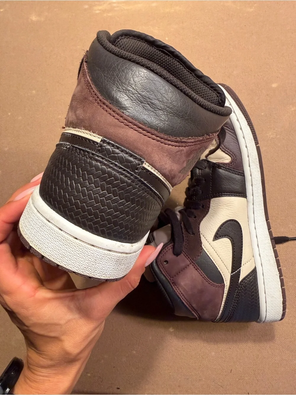 Nike Air Jordan 1 High OG Brown and Cream